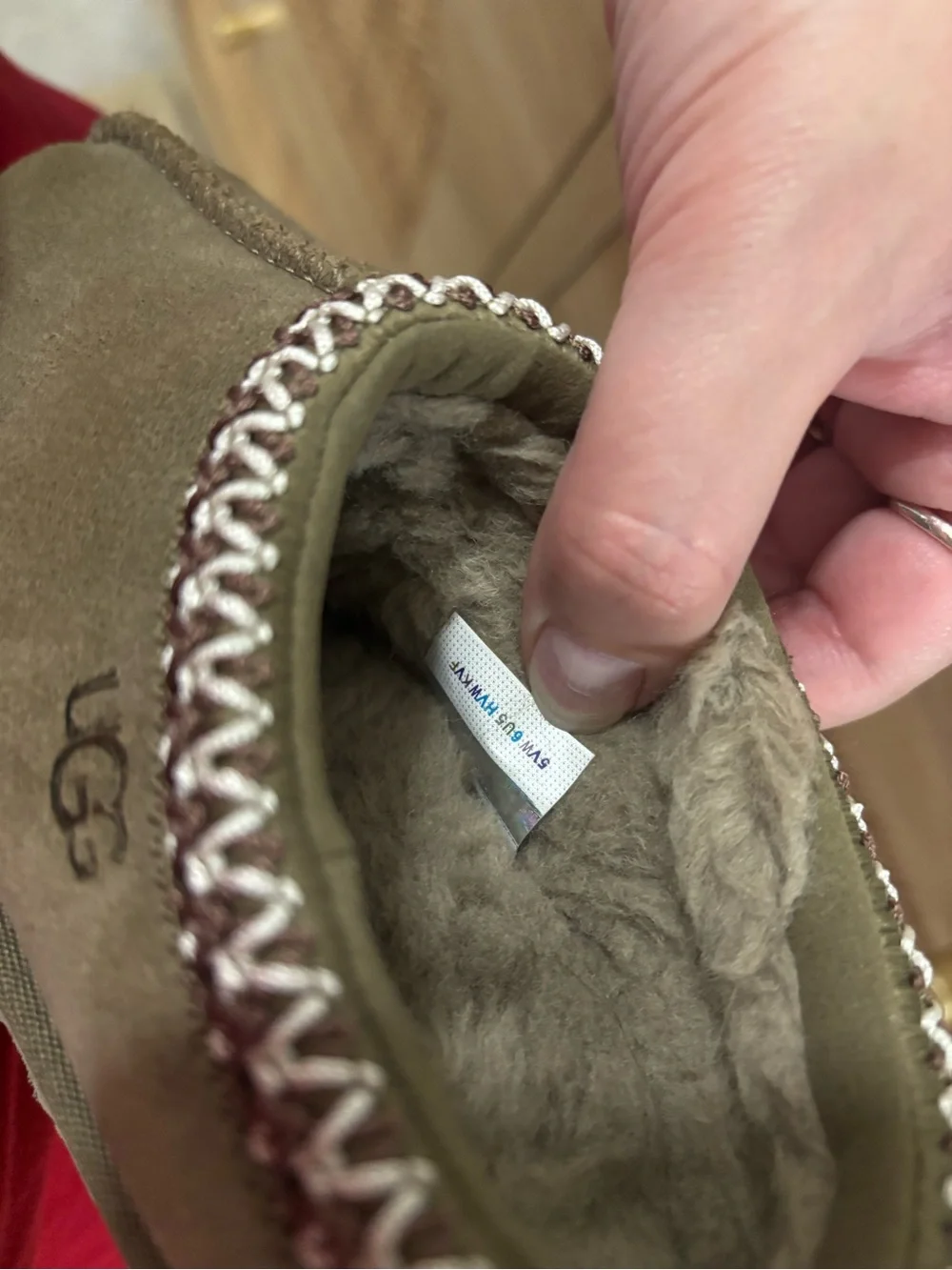 UGG Toddler Tasman II Slippers 12c Brown